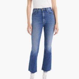 NWOT MOTHER The Hustler Ankle Fray Jeans